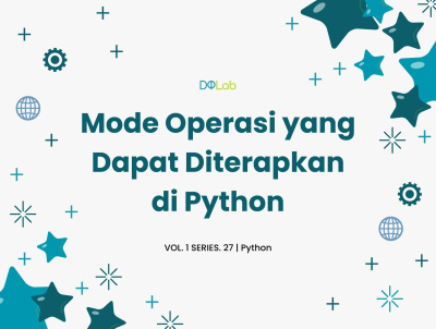 Mode yang Diterapkan Python Untuk File Operation
