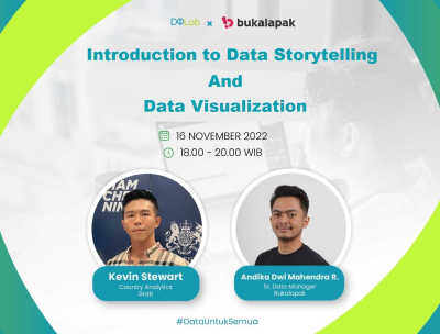 DQLab x Bukalapak : Introduction to Data Storytelling and Data Visualization